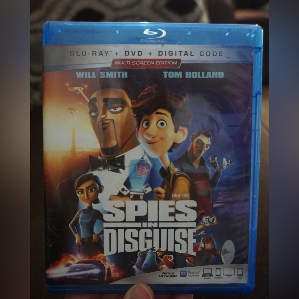 Spies in disguise DVD